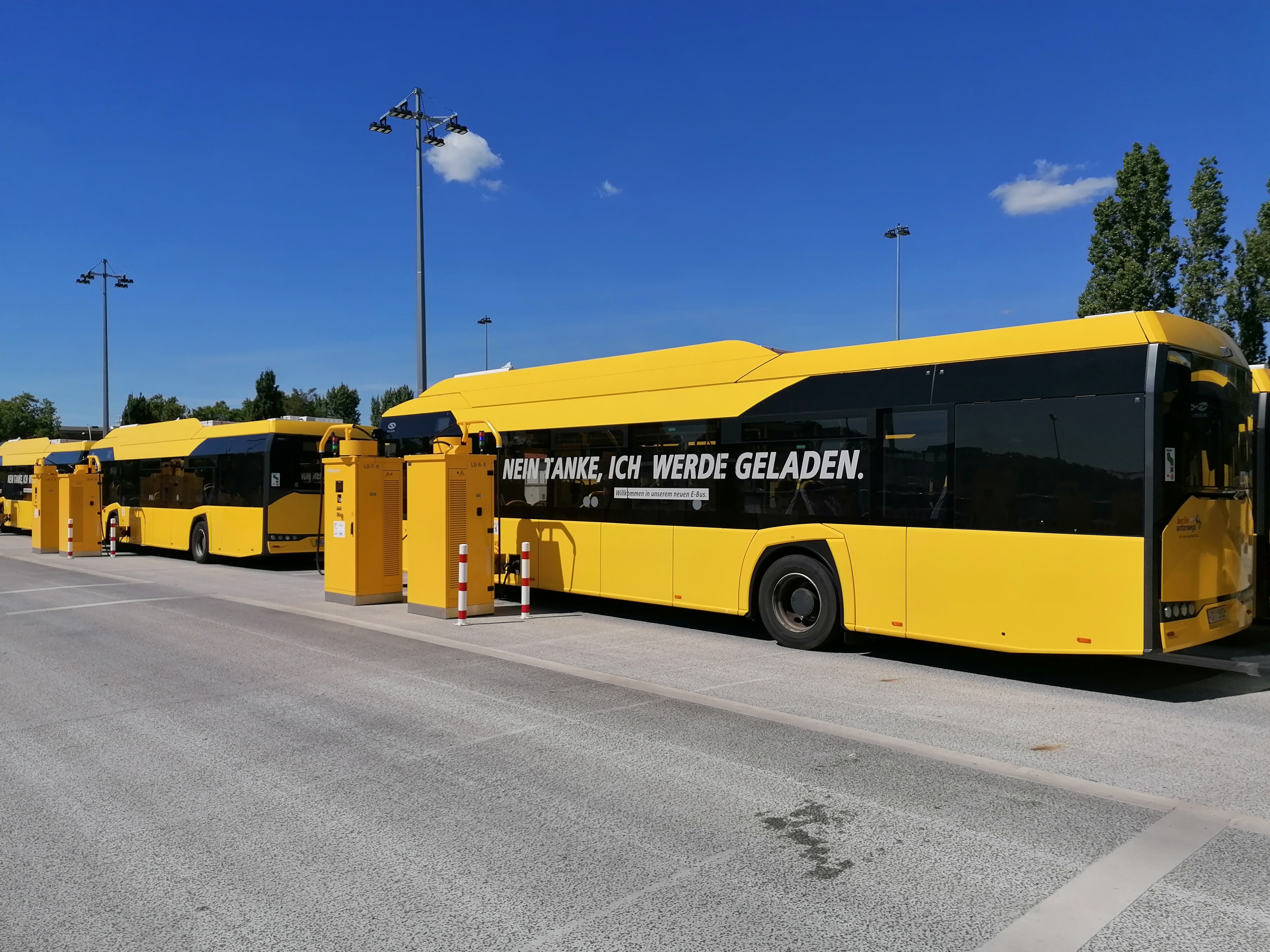 E-Buss Ladestation