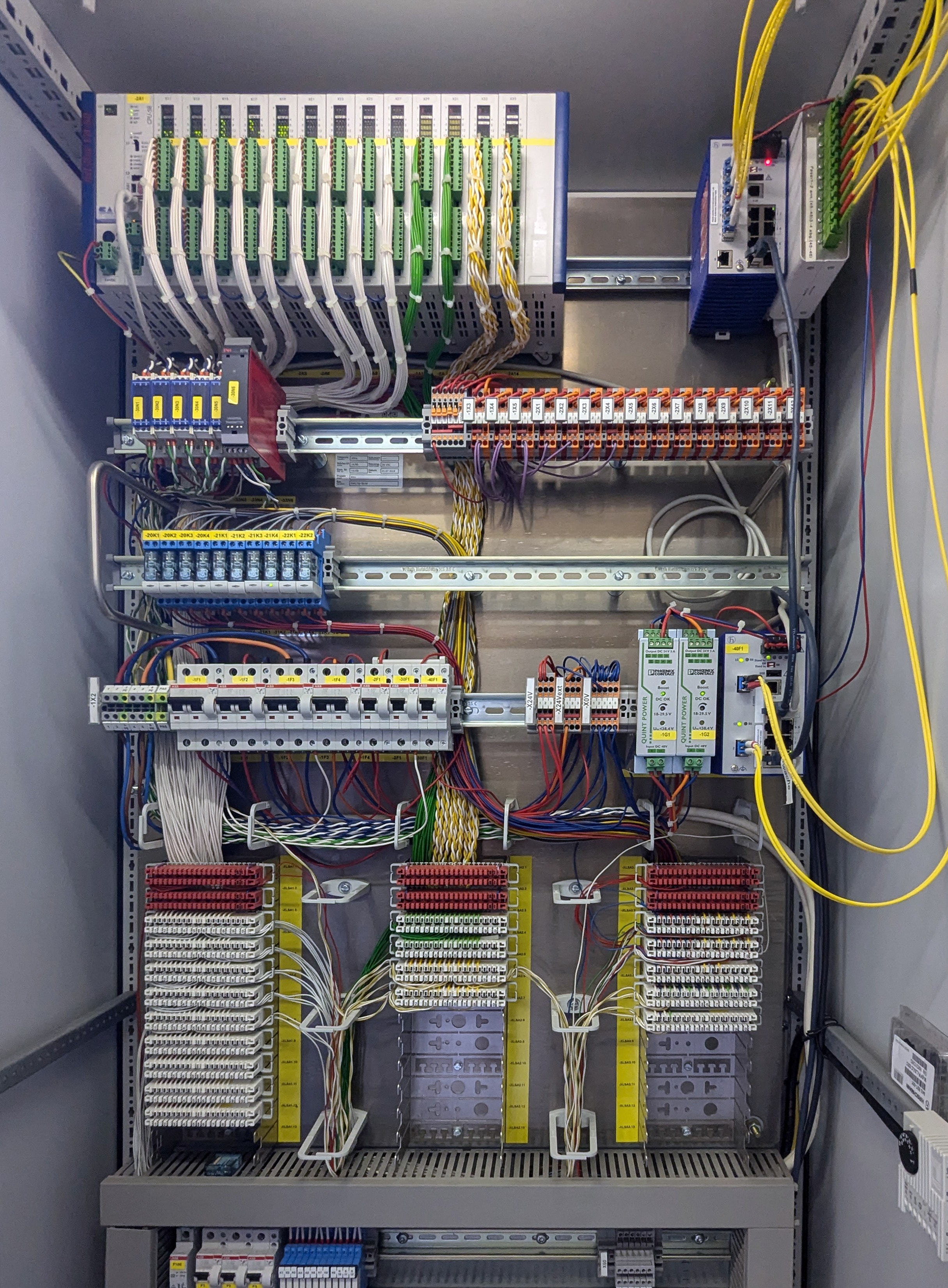 Ein Verteilerschrank